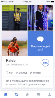 OkCupid first message