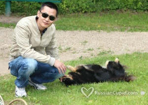 Example of good picture on Russian Cupid online dating site.