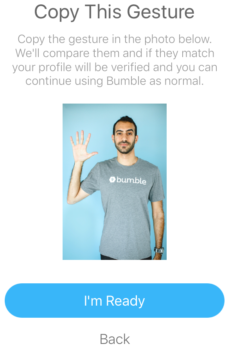 bumble profile verification