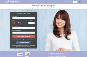 Korean Cupid review screenshot