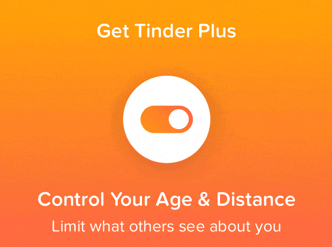 Tinder Plus features