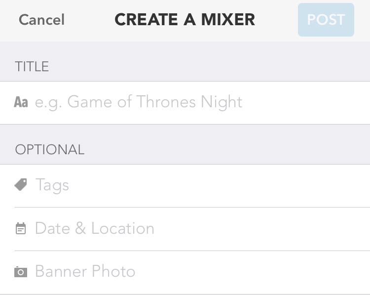 how to create a mixer on Clover