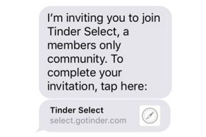get a Tinder Select invite