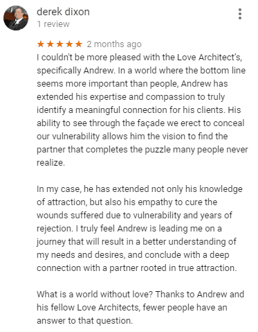 google reviews for Love Architects