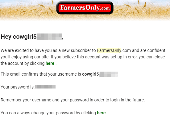 Farmers Only login