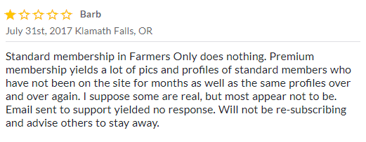 reviews for farmers only