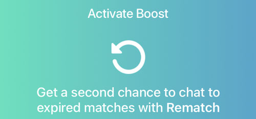 Bumble Boost Rematch