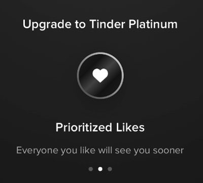 Tinder Platinum Priority Likes