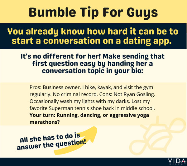 Bumble Tip For Guys