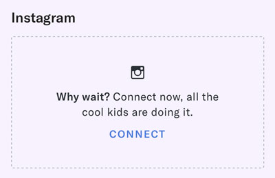 how to connect OkCupid to Instagram