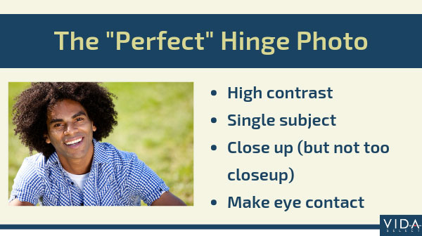 4 tips for a perfect Hinge photo